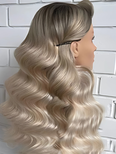 1. Voluminous Hollywood Waves - stunning hairstyles