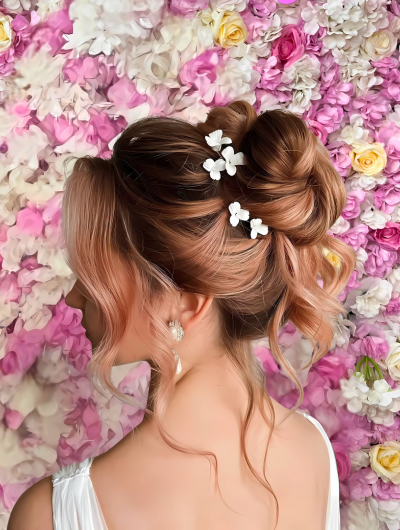 7. Romantic Loose Chignon