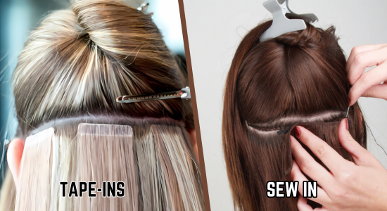 Tape-In vs. Sew-In (Weave) Extensions: Which Should You Choose?