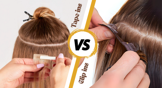 Tape-Ins vs. Clip-In Extensions: Which One’s Right for You?