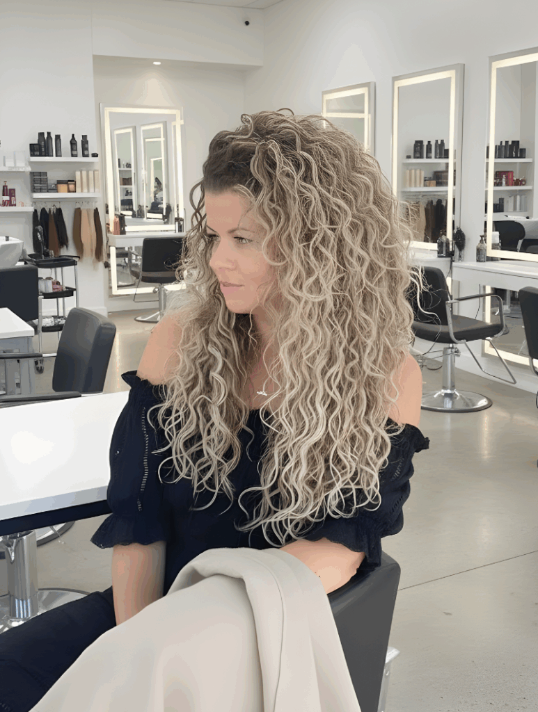 A Few Favourite Ways to Style Curly Extensions
