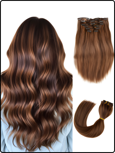 Clip-In Hair Extensions