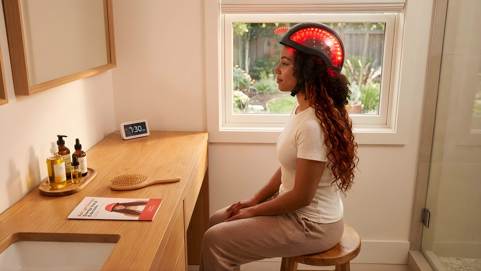 How Red Light Therapy Can Support Stronger Natural Hair and Extensions