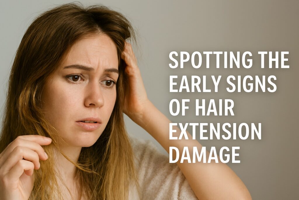 Spotting the Early Signs of Hair Extension Damage