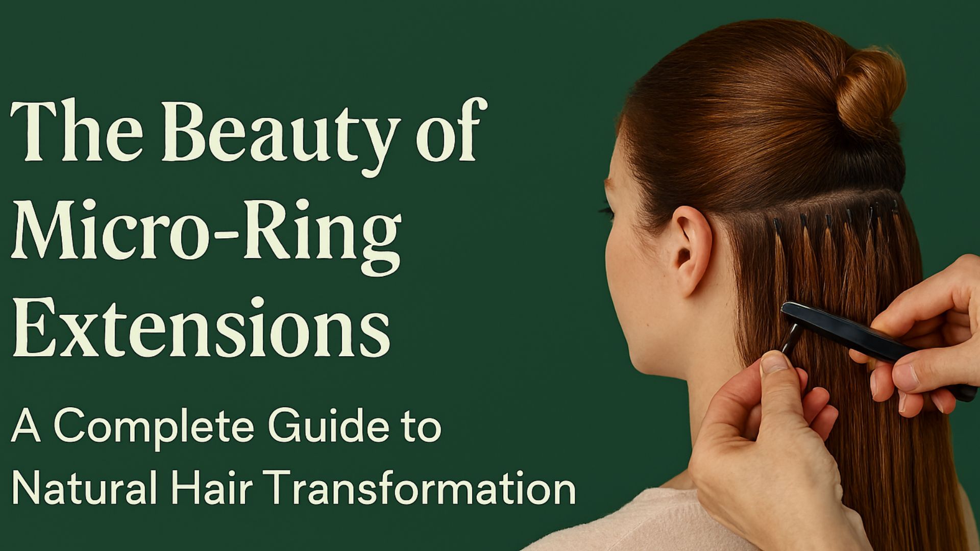 The Beauty of Micro-Ring Hair Extensions: A Complete Guide