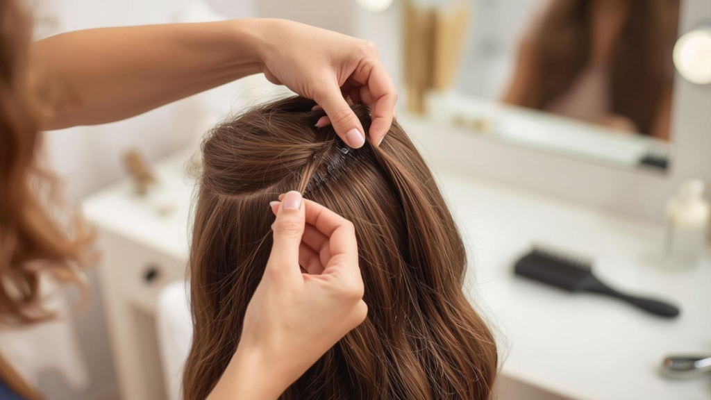 Clip-In Hair Extensions: A Flexible and Temporary Choice