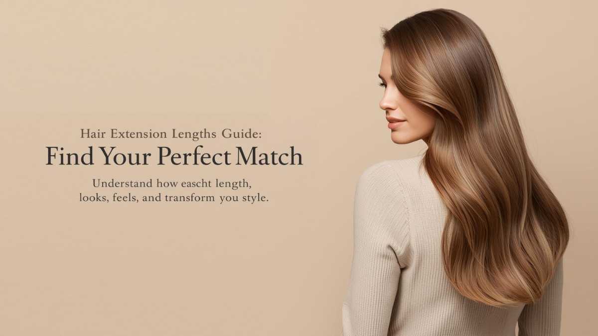 Understanding Hair Extension Lengths: Choosing the Perfect Match for Your Style