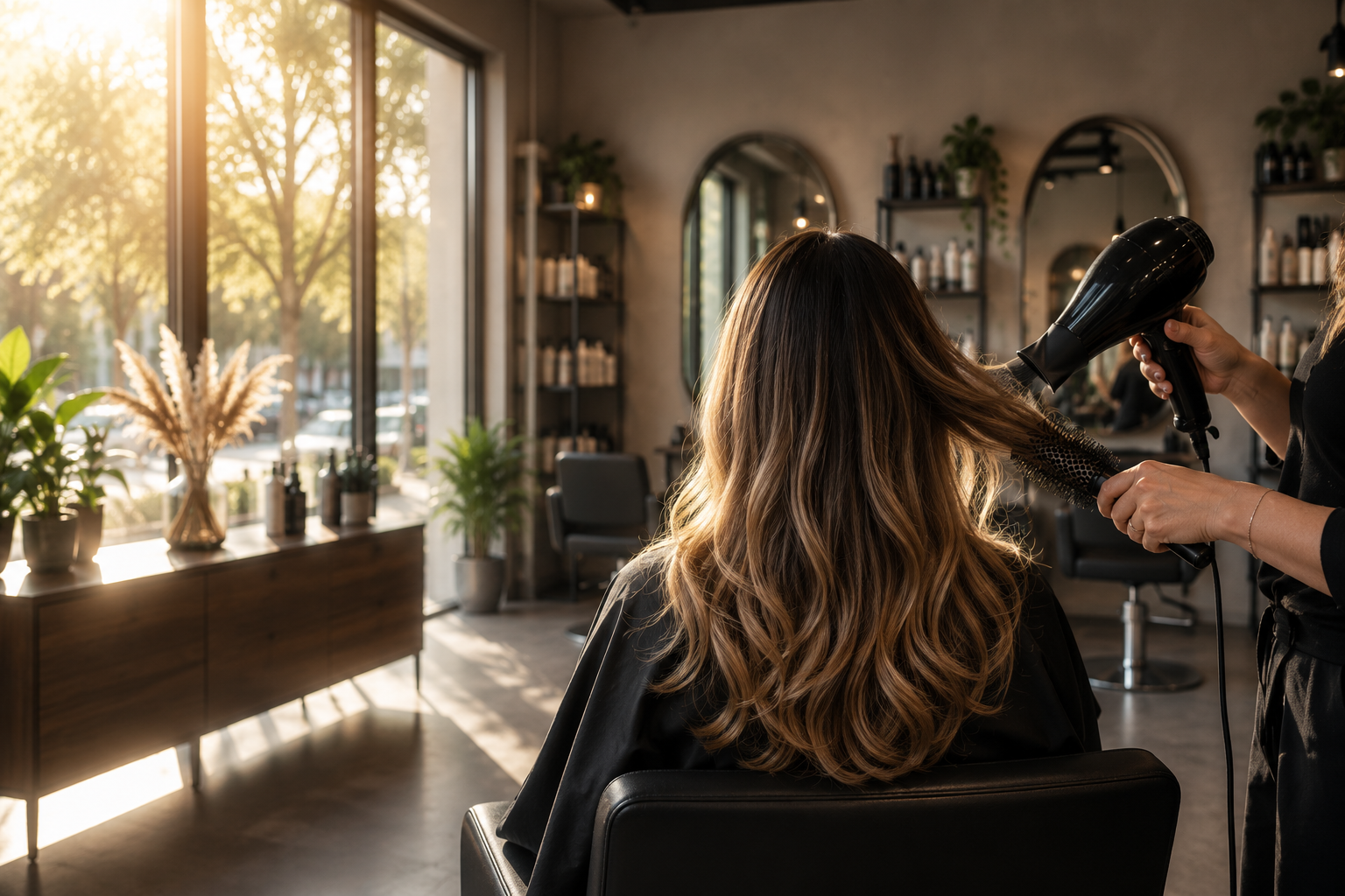 Blow dry in Finchley at HairNova hair salon