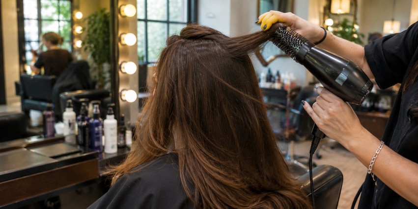 Smooth long-lasting salon blow dry at Hair Nova Finchley